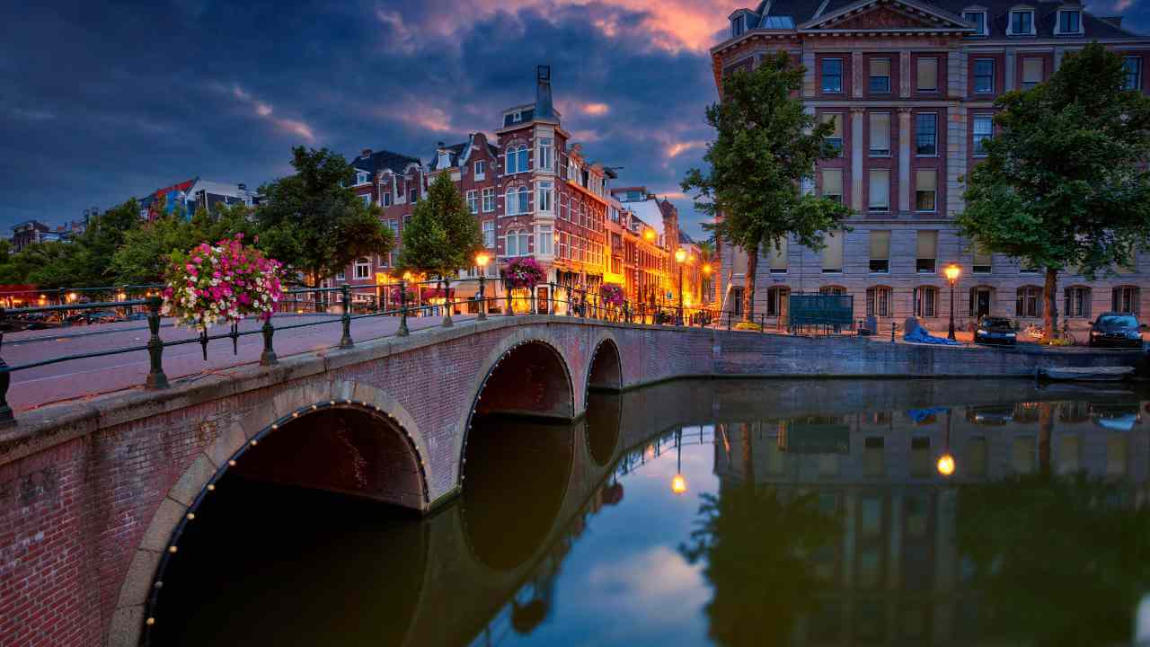Casas flotantes en Ámsterdam