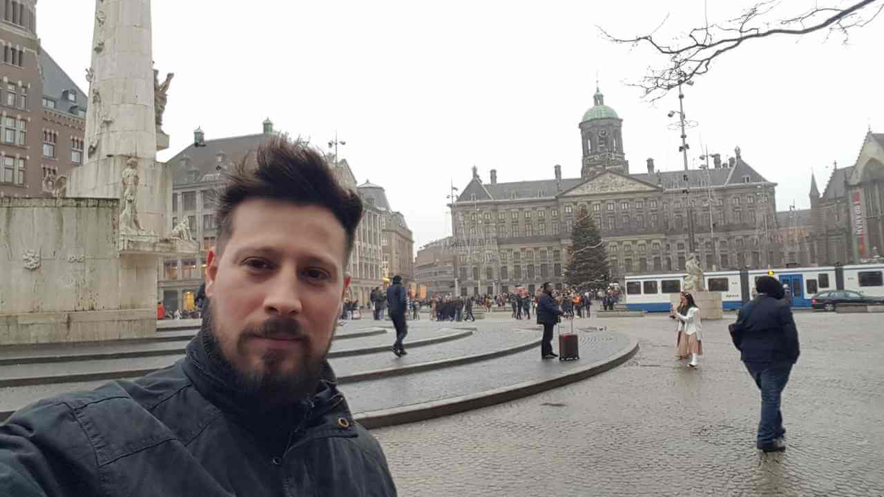 Ciclistas en Ámsterdam