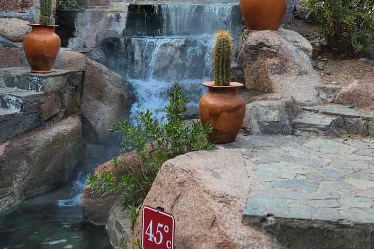 Vista de las Termas de Fiambalá