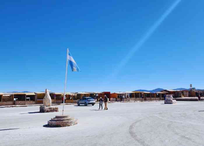 Superficie de sal en Jujuy